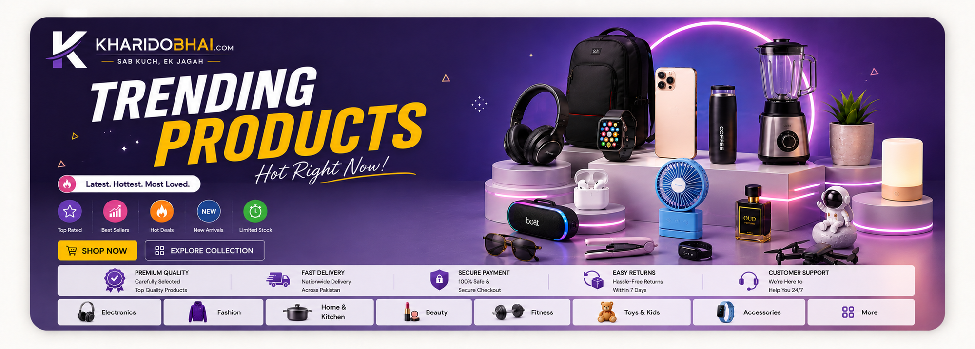Promotional banner